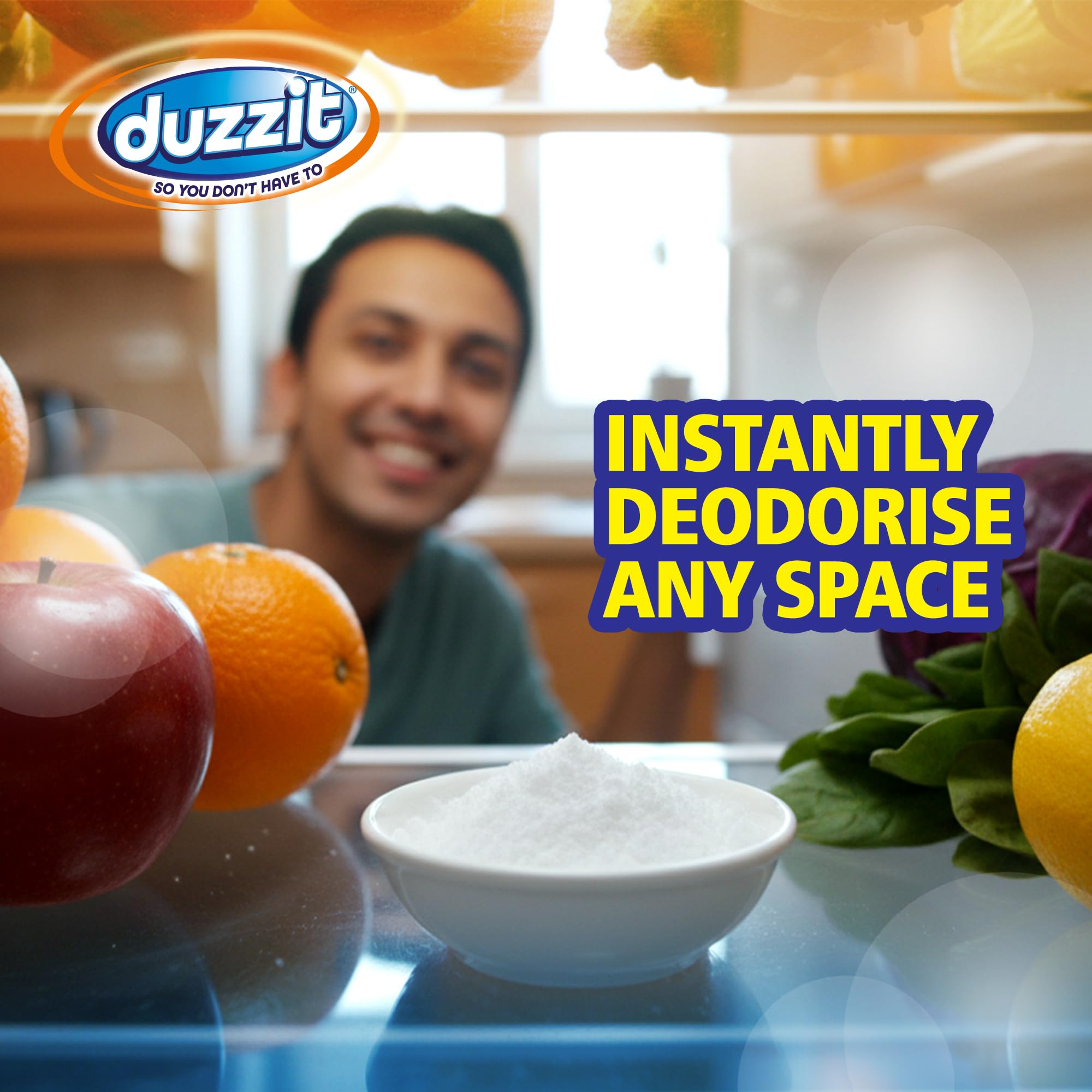 Duzzit Amazing Baking Soda - 350g Powder for Powerful, Natural Cleaning & Deodorising 4