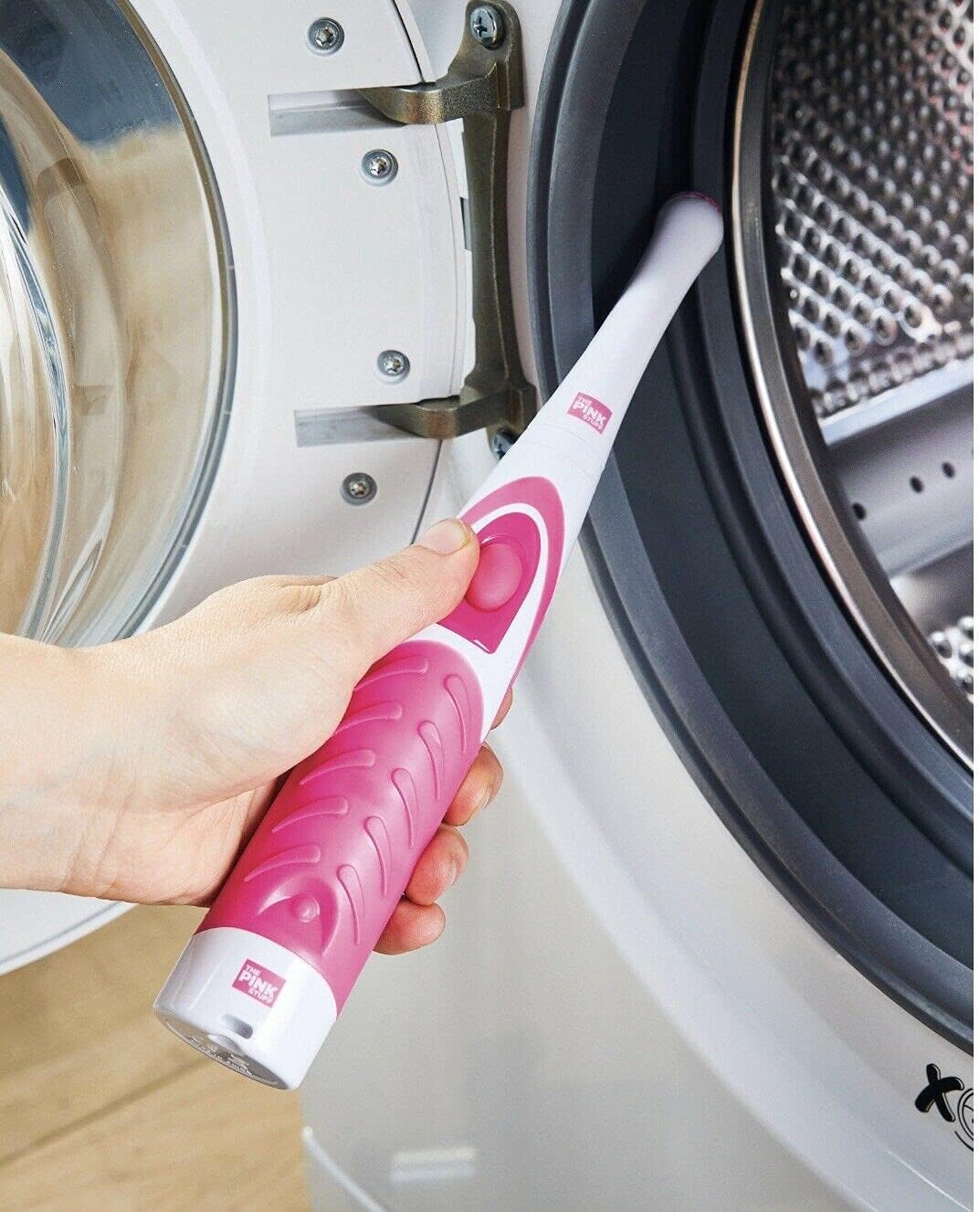 The Pink Stuff - Sonic Scrubber Kit with Miracle Cleaning Paste Cleaning Tool Set (2 x Paste Tubs + 4 Brush Heads) 4