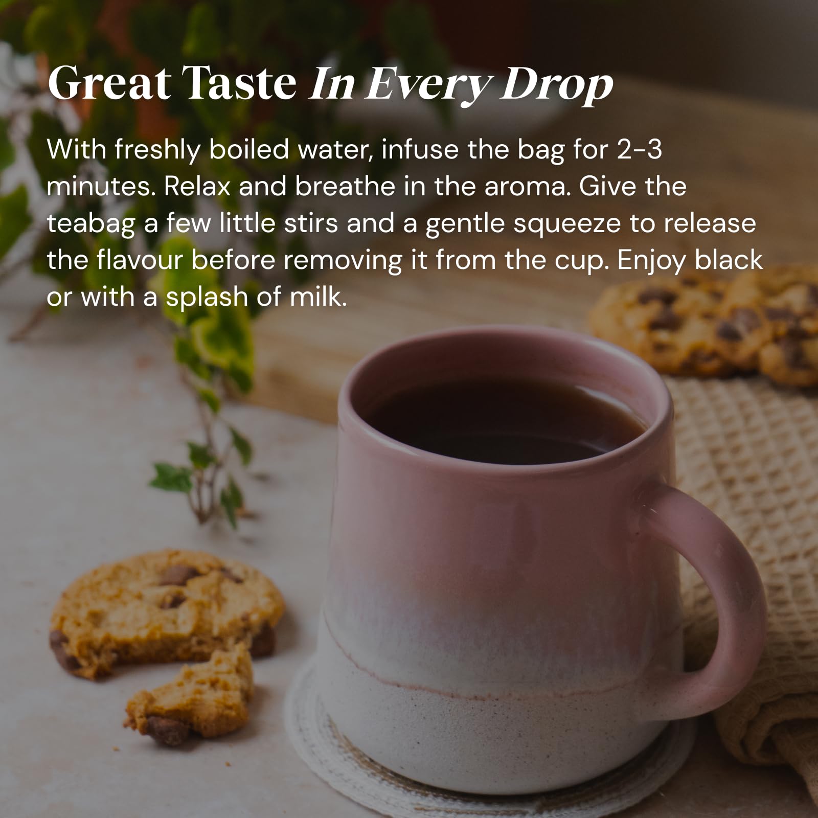 Twinings Ceylon Tea - Lively Crisp Refreshing Black Tea | 40 Teabags | Vegan | 100g 5