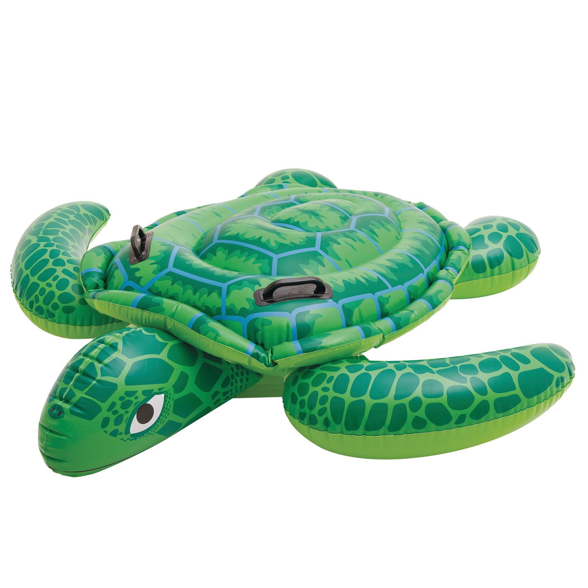 Intex Lil' Sea Turtle Ride On Pool & Beach Toy - 1.50m x 1.27m | Durable Vinyl 1