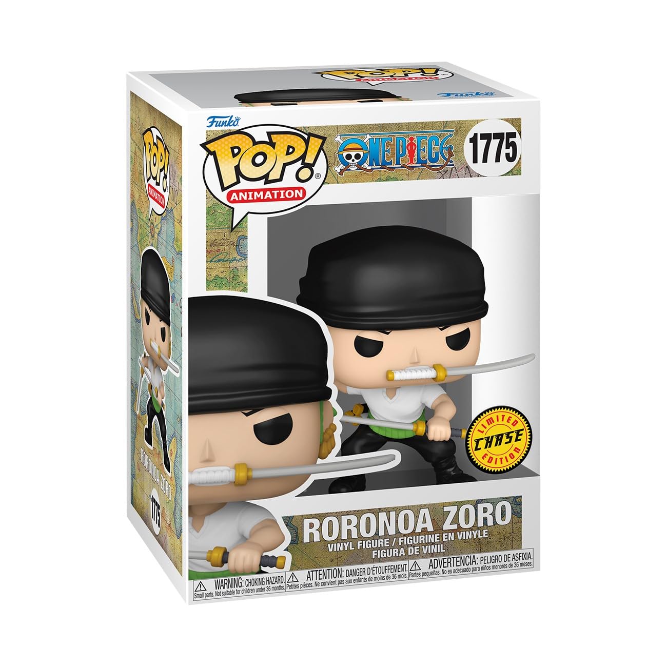 Funko Pop! One Piece Roronoa Zoro - 3.75 Inch Vinyl Figure | Anime Collectible 4