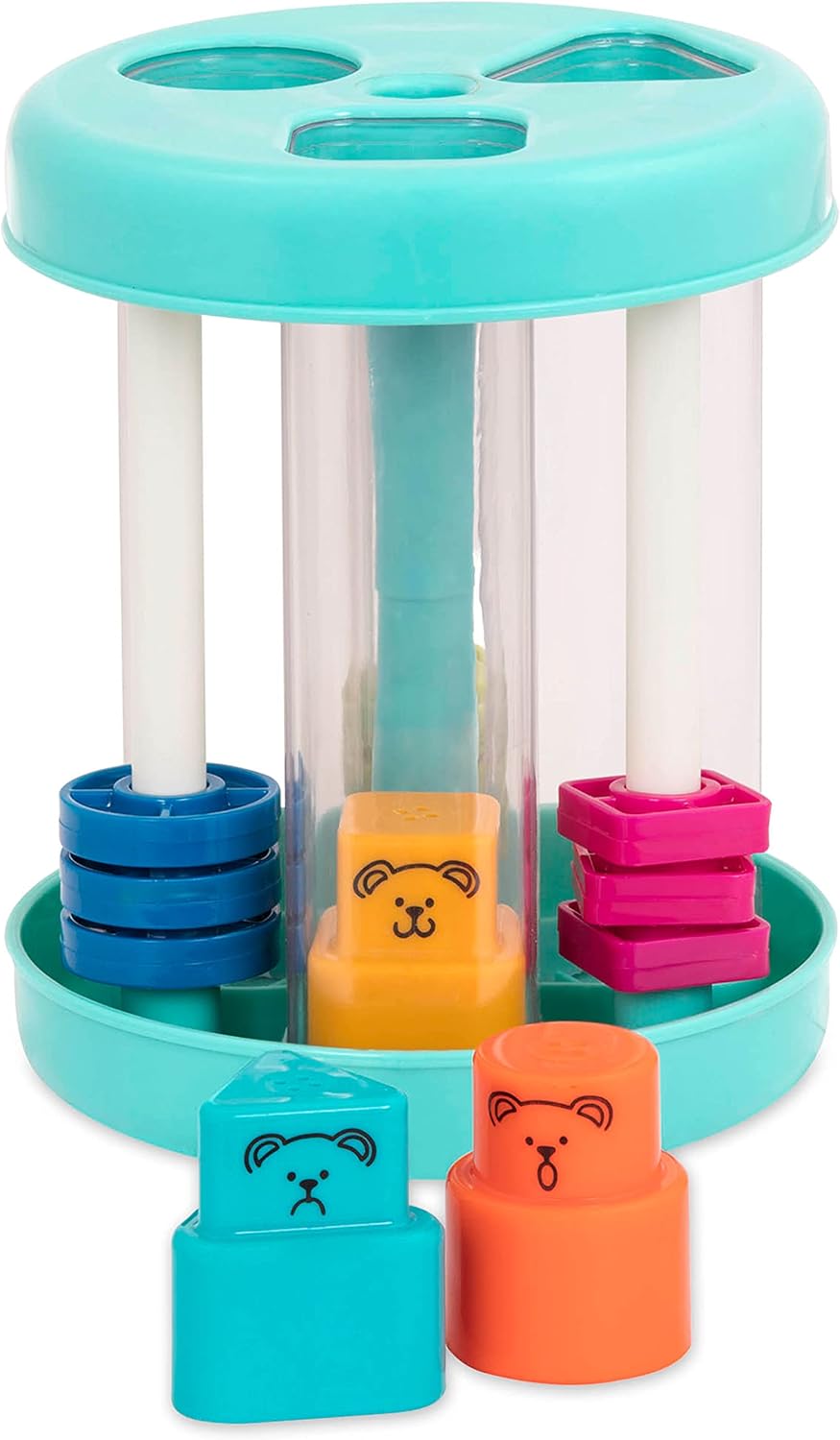 Battat BT2600Z Shapes & Sounds Sorter - Educational Toddler Toy for 18 Months+ 4