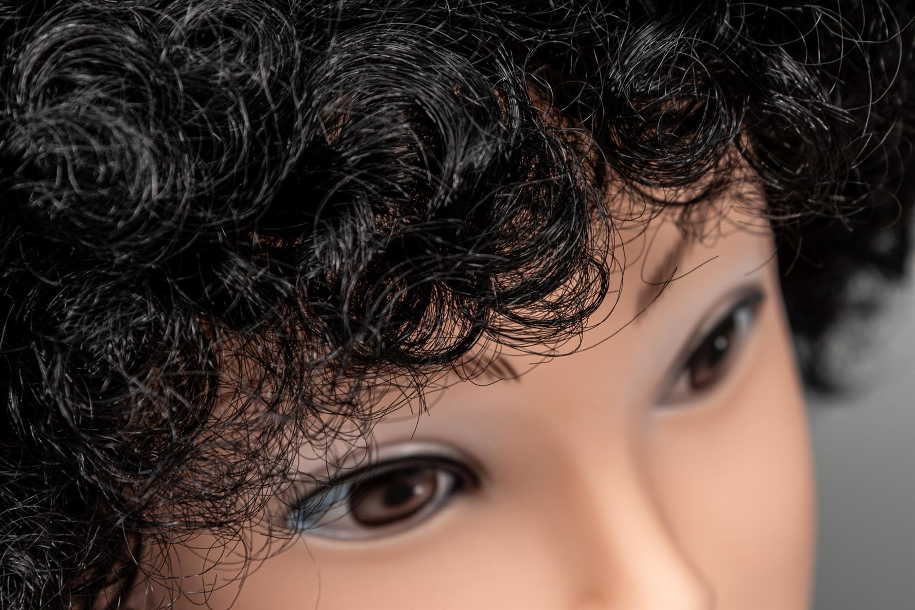 SHATCHI Afro Wig Curly Bouncy Black for 60s 70s 80s Theme Party Costume Disco Dress Up 5