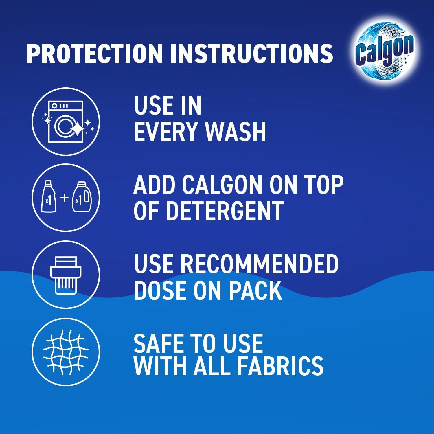 Calgon 4-in-1 Washing Machine Water Softener Tablets - 75 Tablets 13