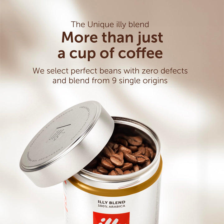 illy Nicaragua Medium Roast Coffee - 100% Arabica Beans - 250g Tin