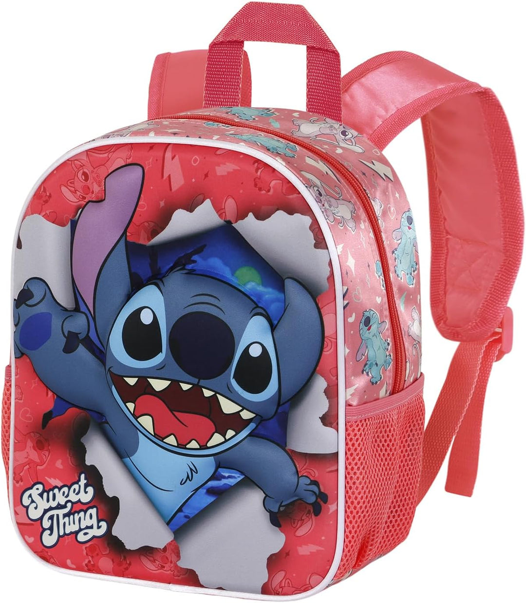 Disney Lilo and Stitch 3D Relief Small Backpack (06486)