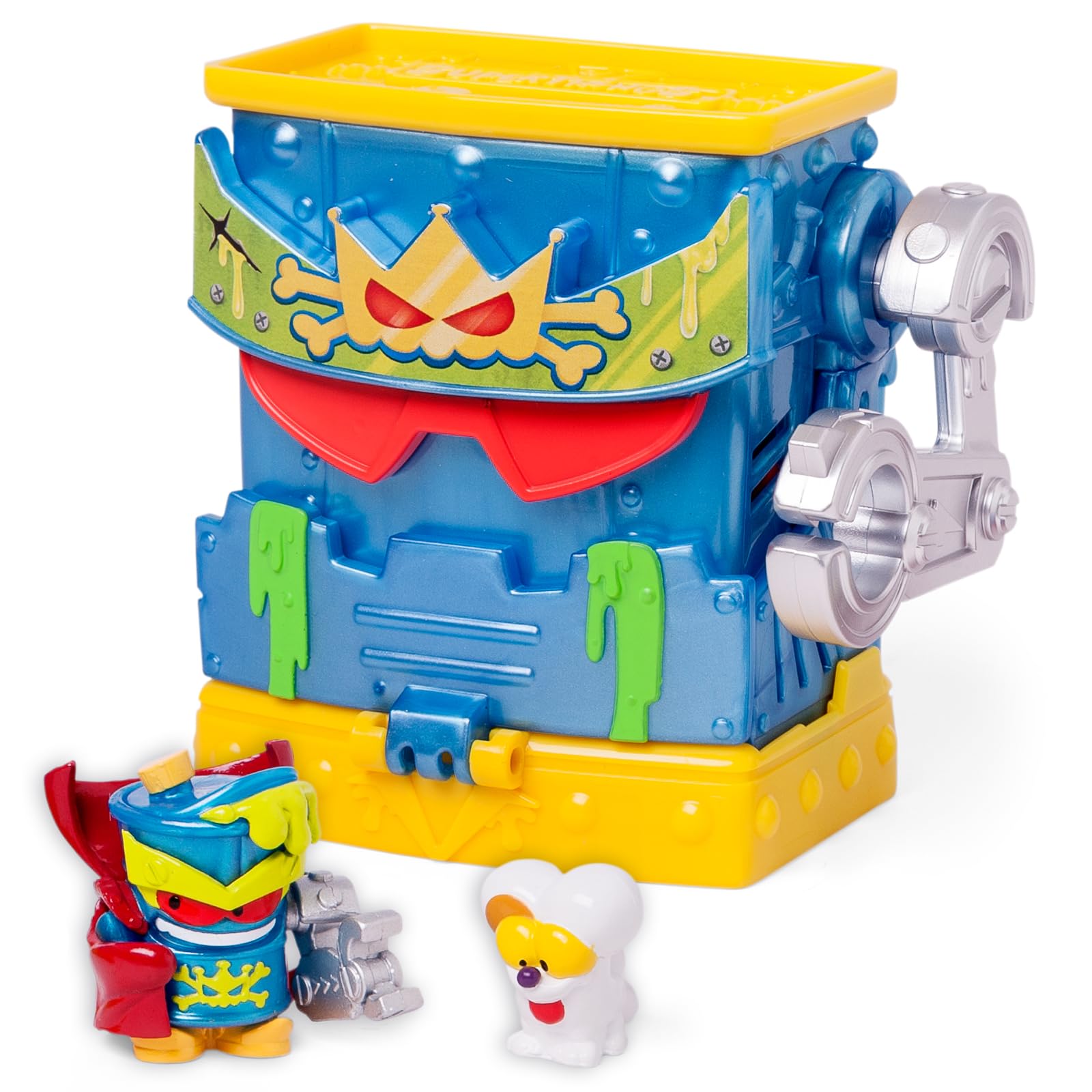 SUPERTHINGS RIVALS OF KABOOM - Mr King's Hidden Base Playset | Includes 2 Exclusive Figures | Plastic 2