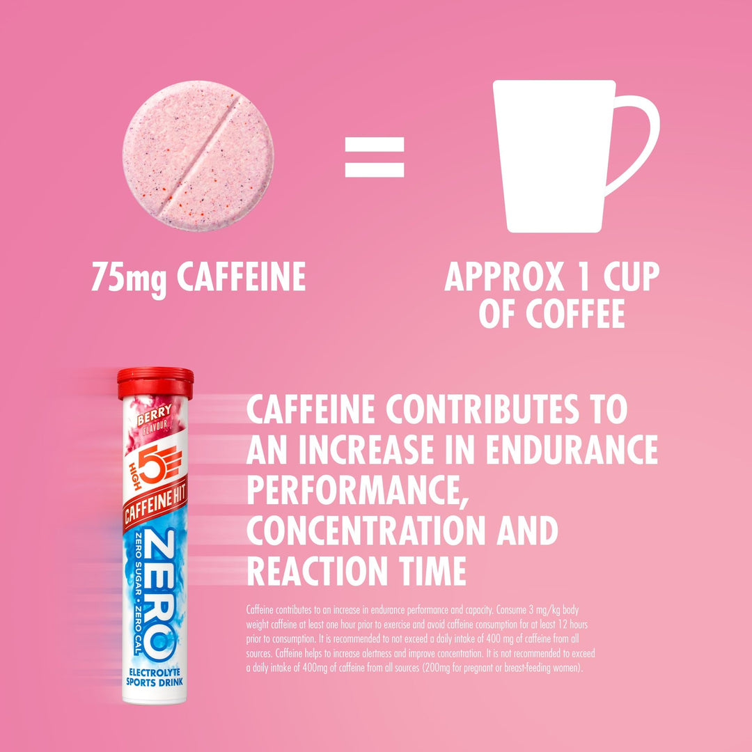 HIGH5 ZERO Electrolyte Tablets with Vitamin C | Sugar-Free Hydration for Sports & Daily Use