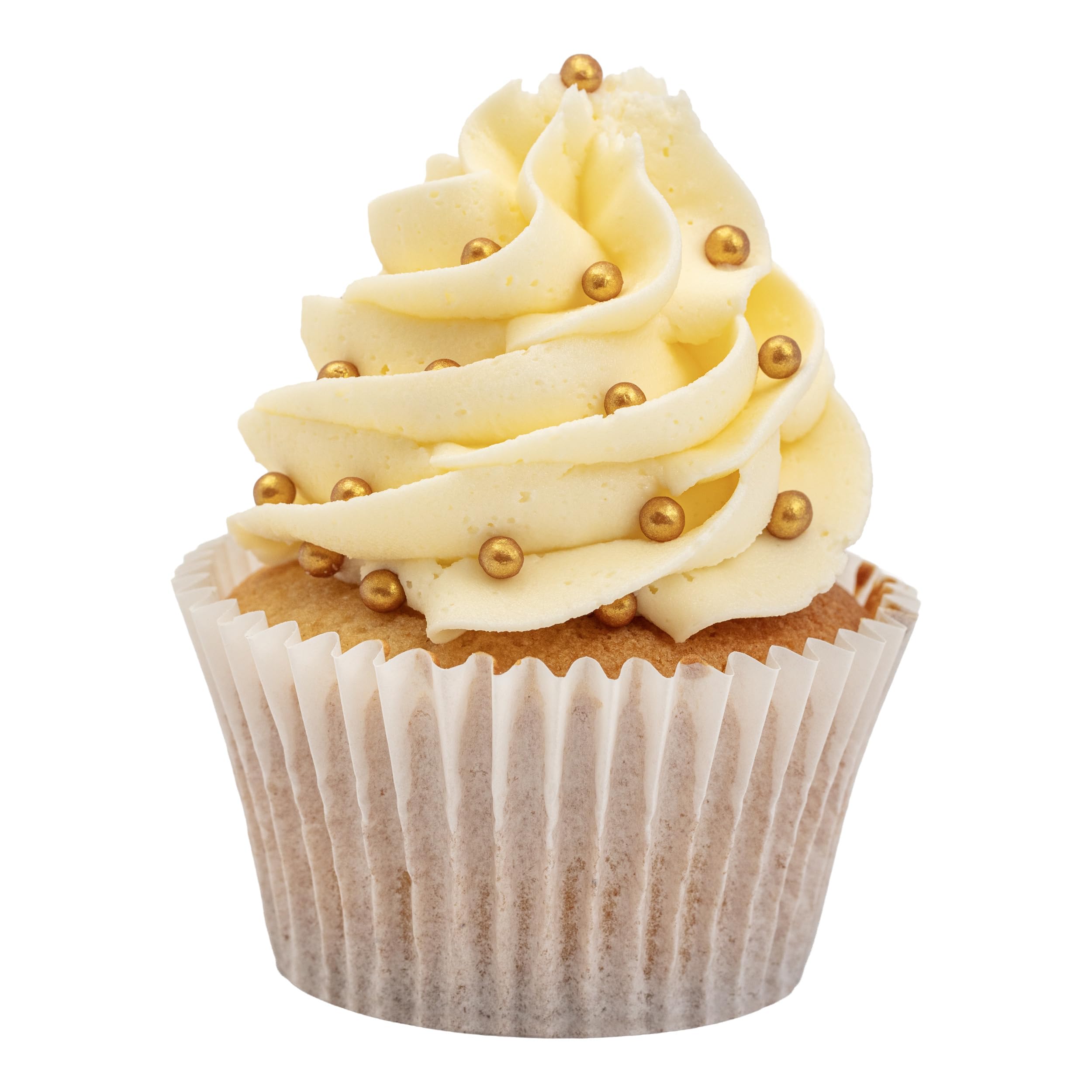 PME Cake Pearl Sprinkles - Gold 4mm Edible Sugar Pearls | 74g 3