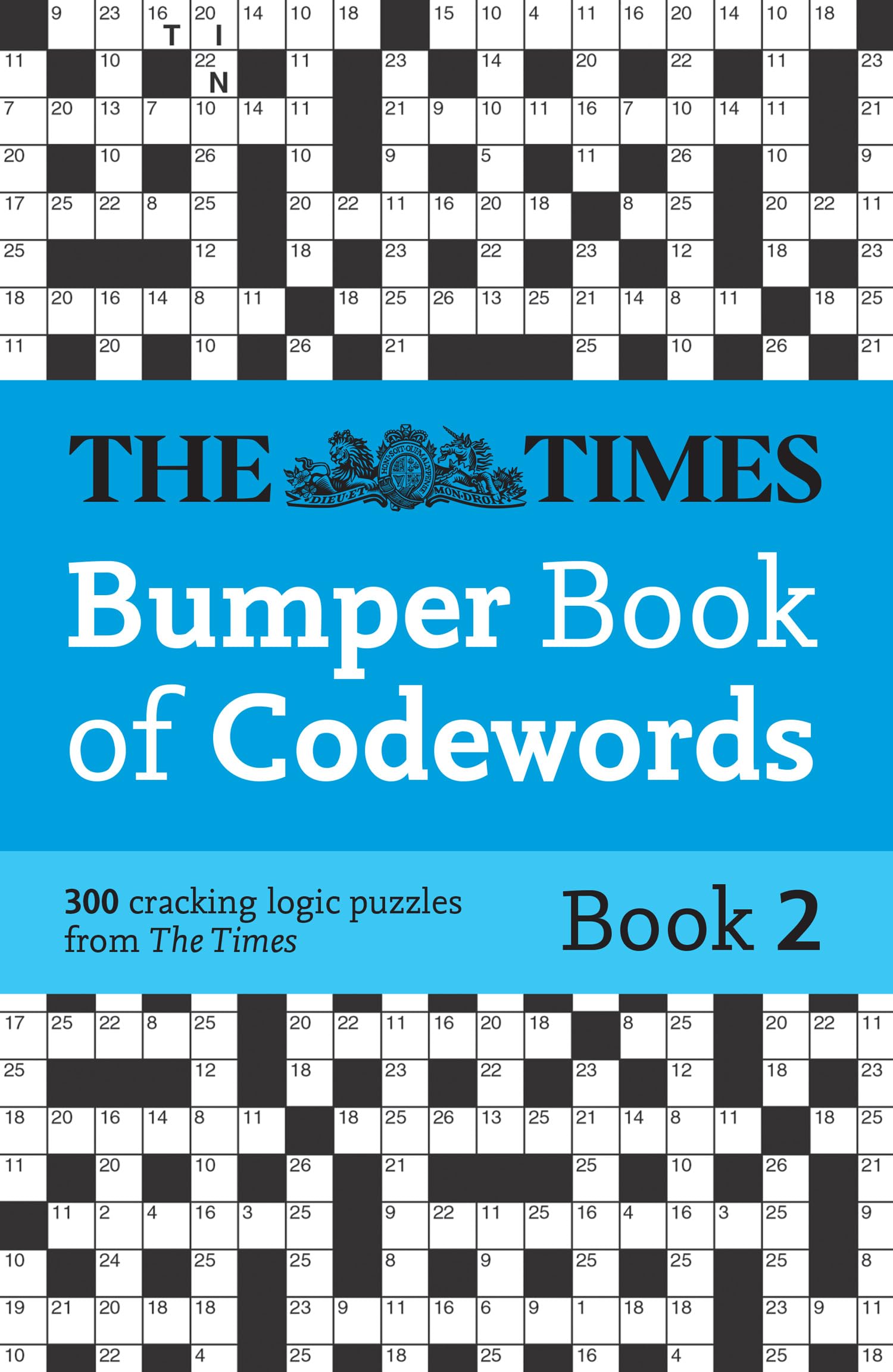 Times Books The Times Bumper Book of Codewords Book 2 - 300 Word & Number Puzzles | Paperback 1
