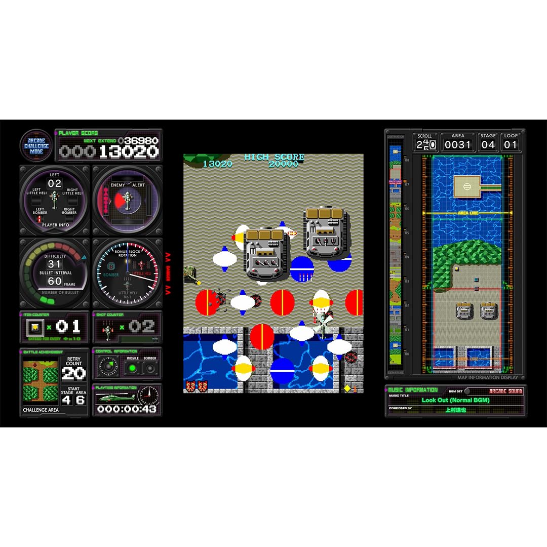 Toaplan Arcade Garage: Kyukyoku Tiger-Heli [Nintendo Switch] 3