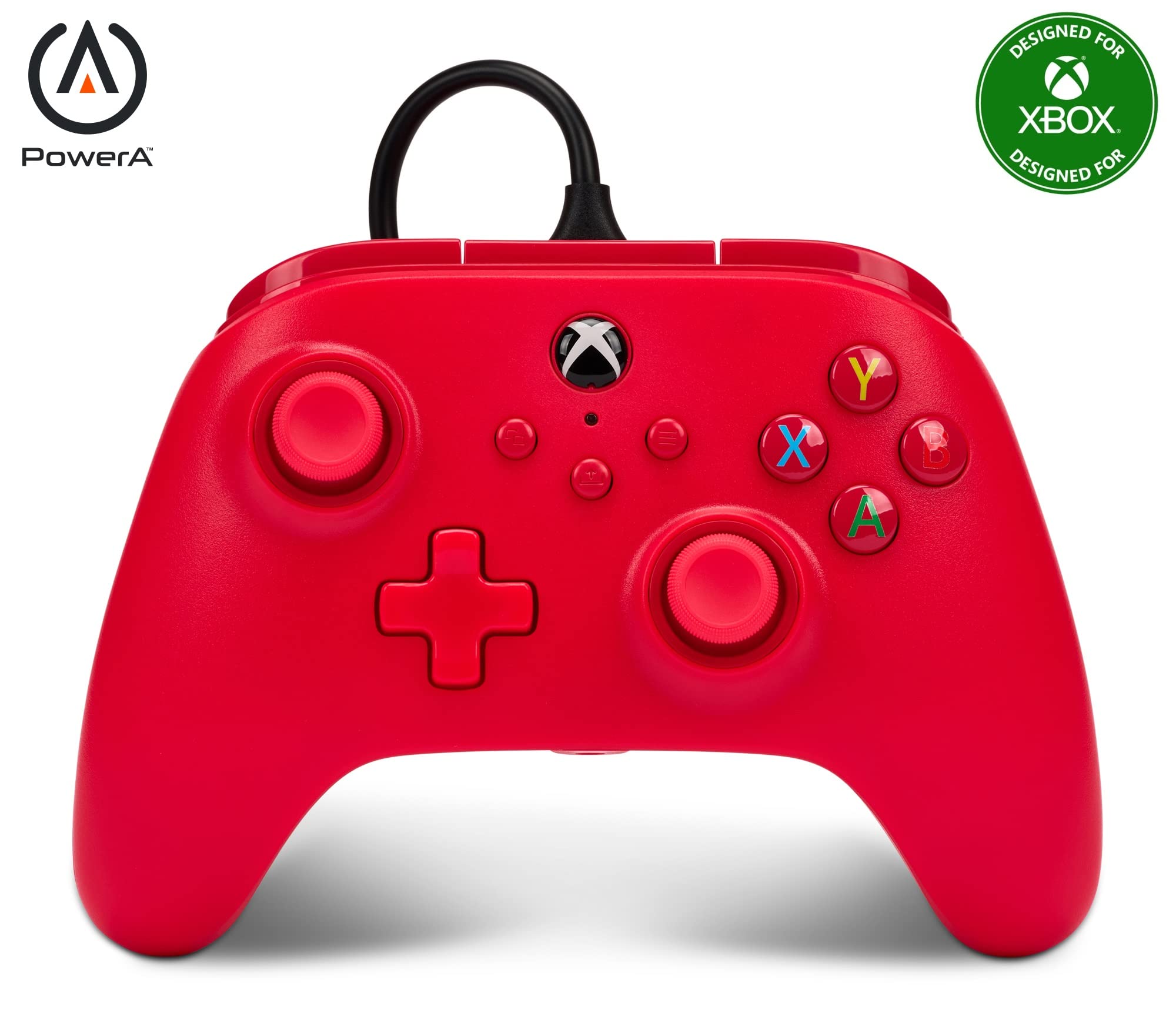 Kabelgebundener PowerA-Controller für Xbox Series X|S, Xbox One, PC – offiziell lizenziert mit Dual Rumble, Impulse Triggers, 3 m langem USB-C-Kabel
