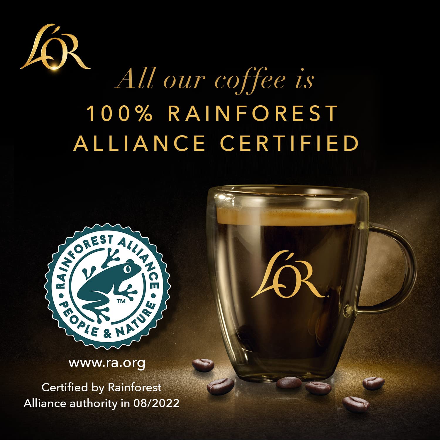 L"OR Espresso Vanilla Flavour - Aluminium Coffee Capsules (Pack of 10, Total 100 Capsules) 5