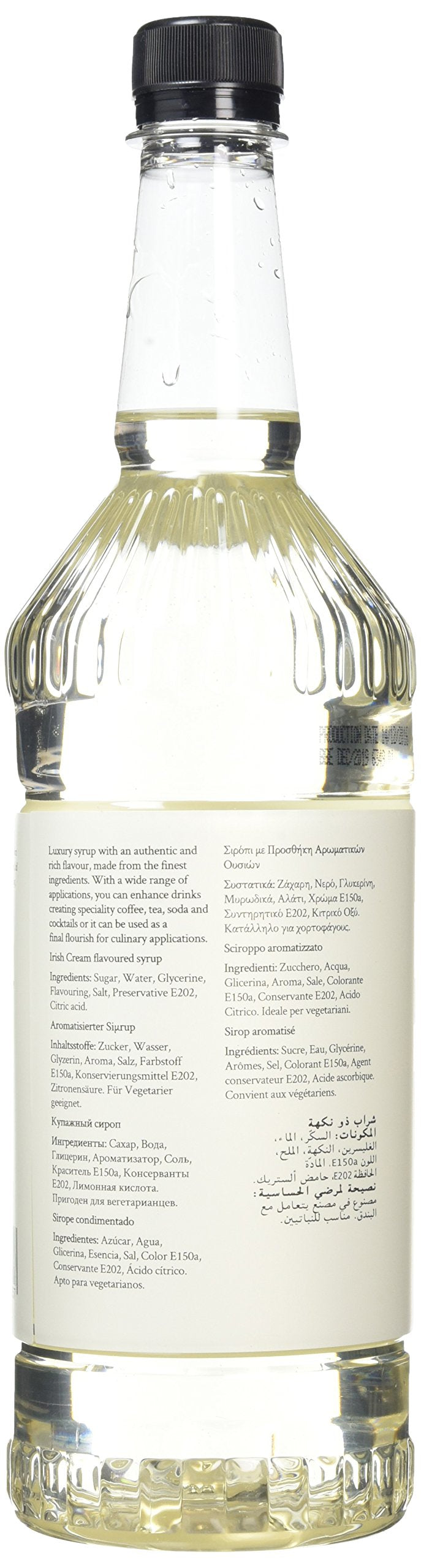 Simply Irish Cream Syrup - Vegan, Nut Free, Alcohol-Free Flavoured Syrup for Coffee, Hot Chocolate & Baking 3