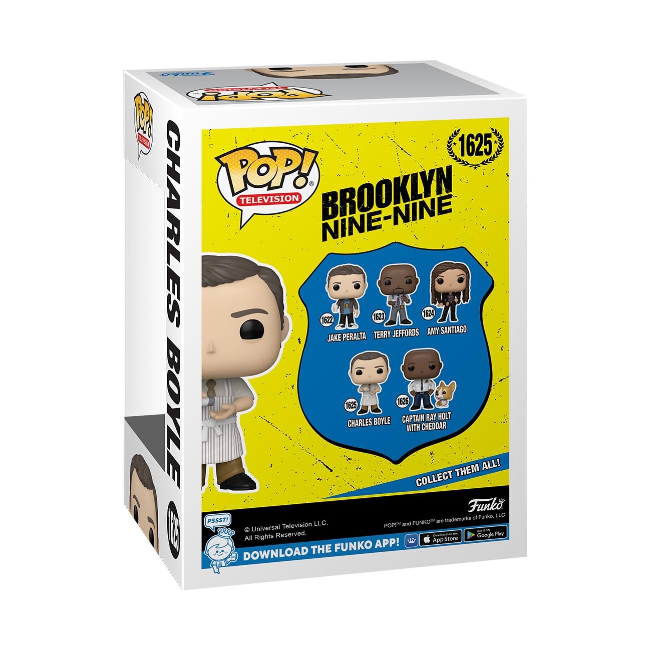 Funko Brooklyn Nine-Nine Charles Boyle - Chibi Vinyl Figure | 3.85 in | Model 61397 3
