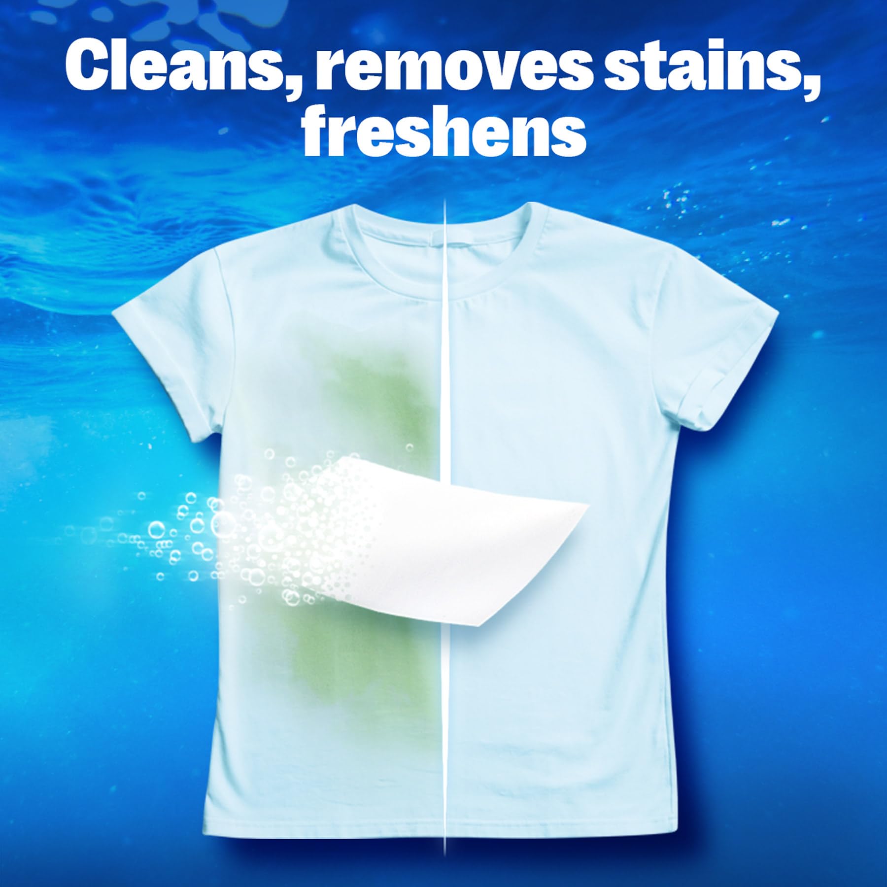 OceanSaver Eco Laundry Detergent Sheets - Ocean Mist Scent | 30 Count | Biodegradable & Plastic Free 4