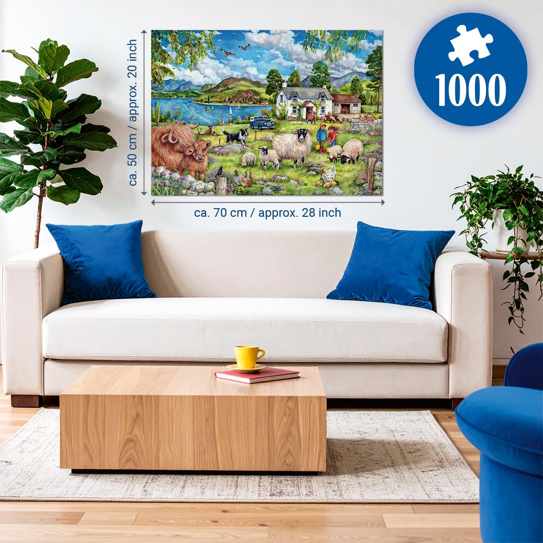 Ravensburger Country Farm 1000 Piece Jigsaw Puzzle for Adults and Families 2