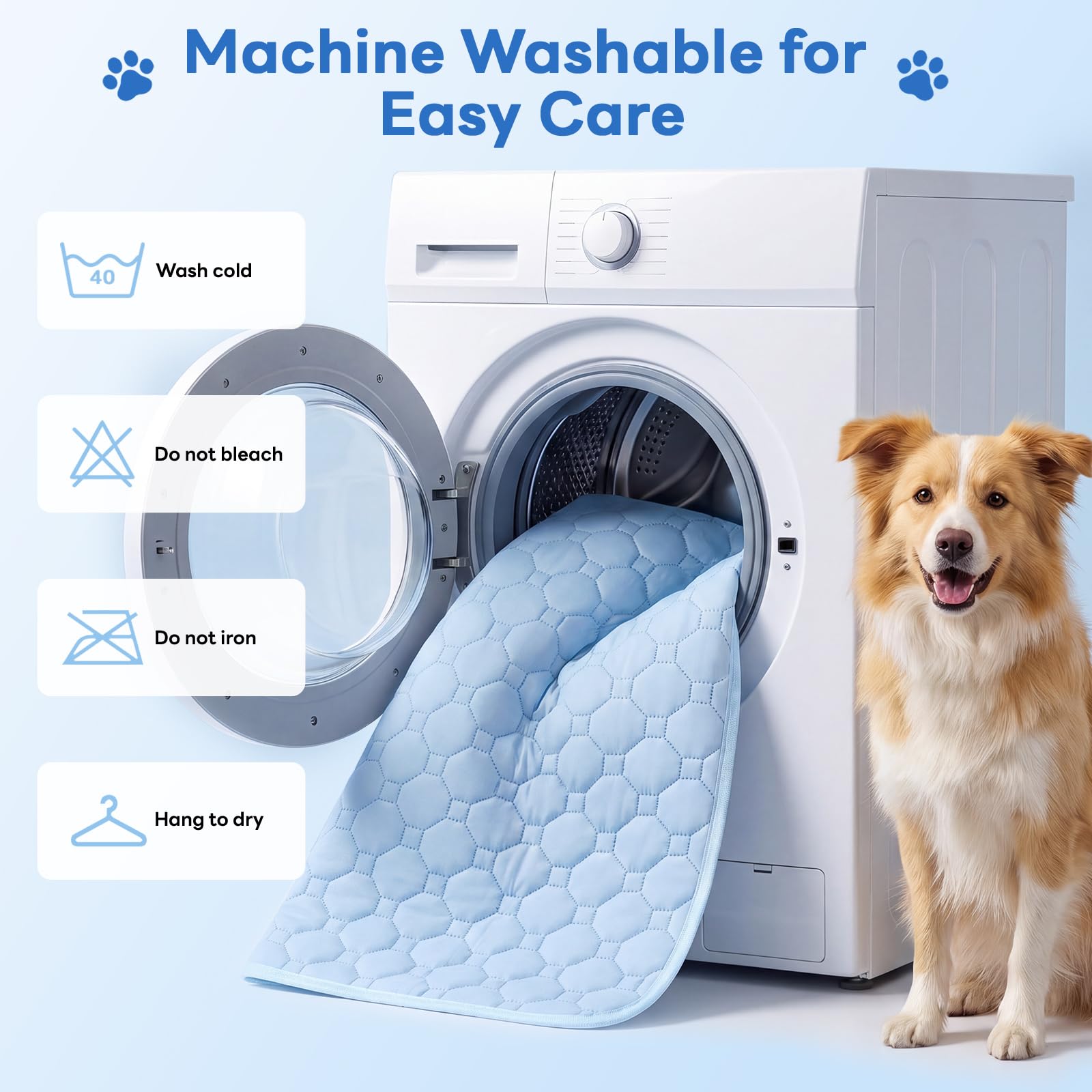 Gimars Cooling Mat - Washable, Breathable, Non-Slip | 60 x 50 cm 7