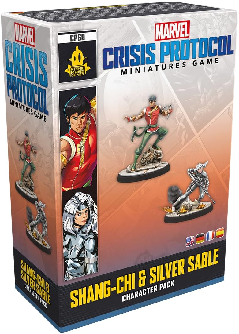 Atomic Mass Games Marvel: Crisis Protocol Shang-Chi & Silver Sable Character Pack 1