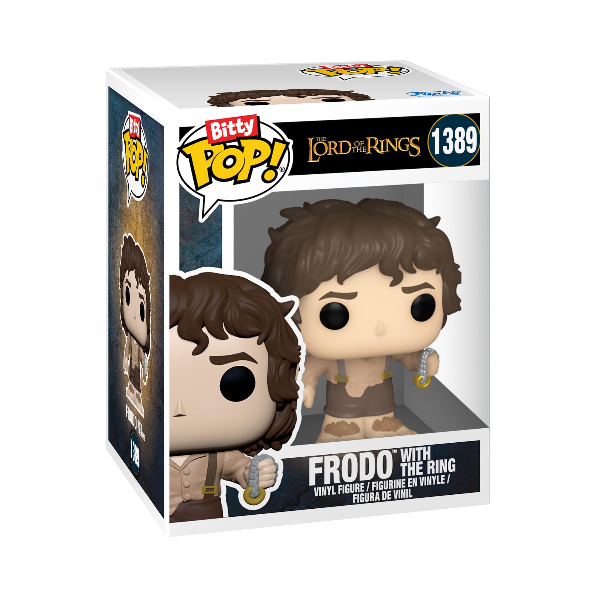 Funko Bitty POP! Town: The Lord of the Rings - Frodo Baggins | Vinyl Figure | 3.75 in 3