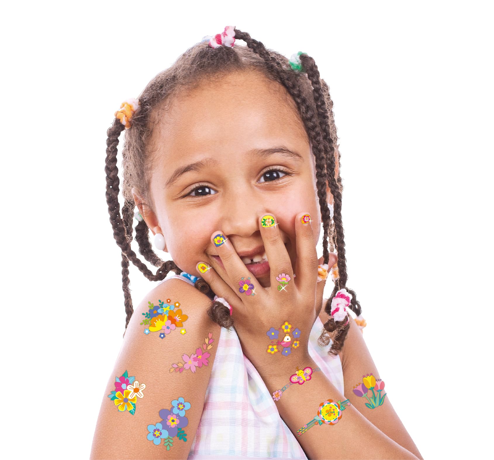 Avenir Unicorn Nail Stickers and Temporary Tattoos Creative Set (260+ Stickers) 6