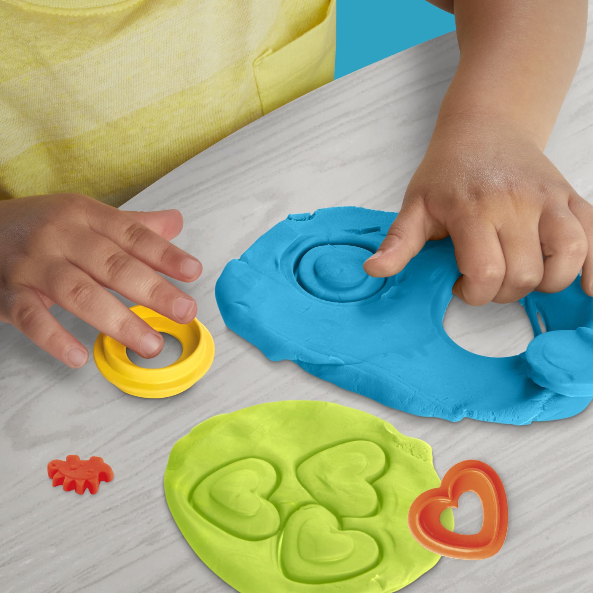 Play-Doh Shapes & Colours Dinosaur Toy - Preschool Creative Playset for Ages 3+ 7