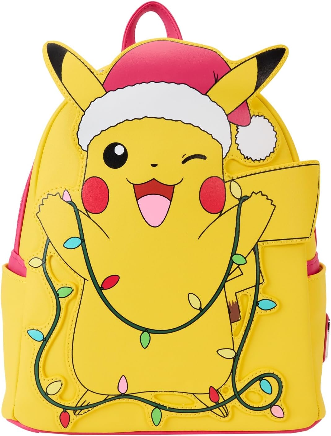 Loungefly Pokémon Santa Pikachu Christmas Lights Mini Backpack (PMBK0301)