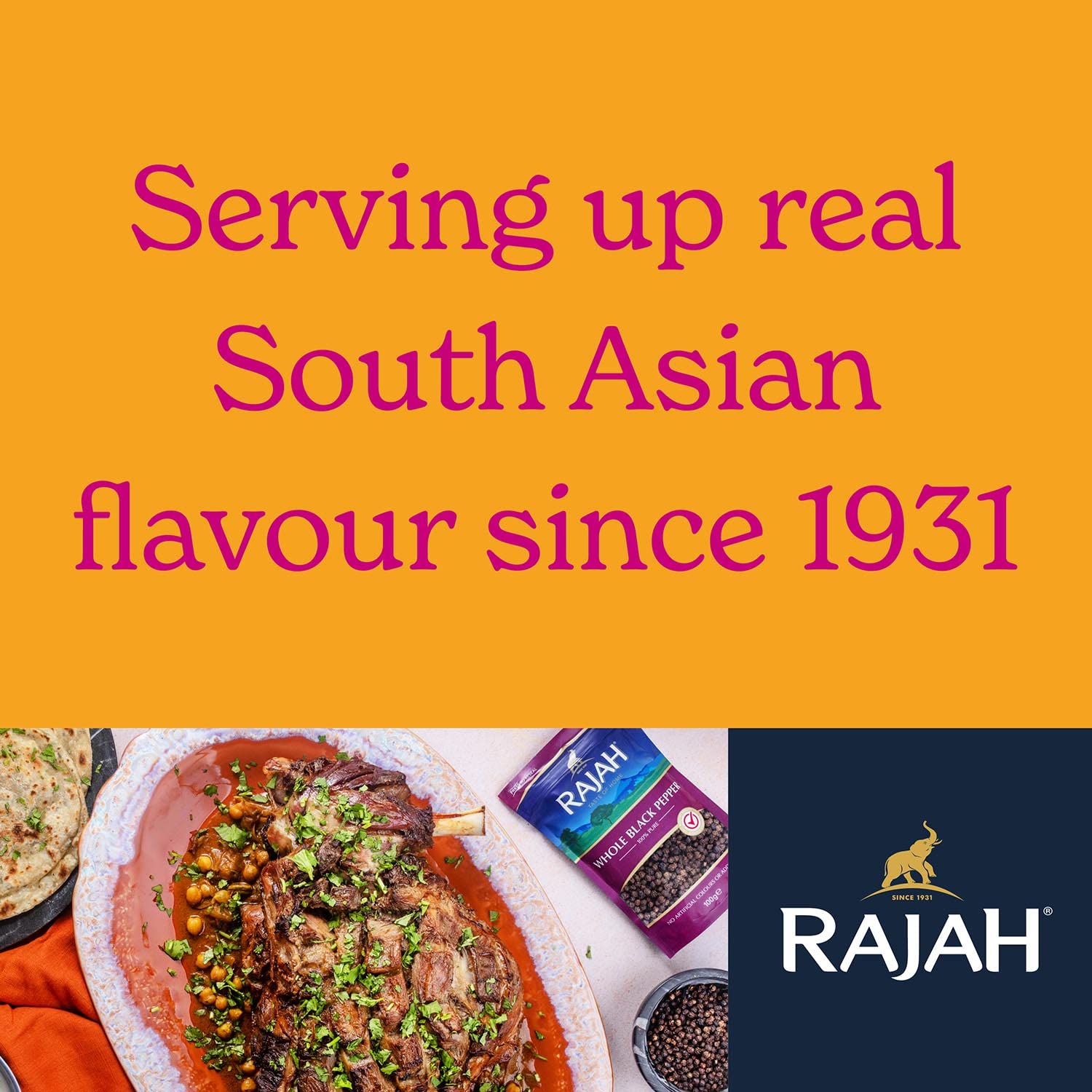 Rajah - Hot Madras Curry Powder 1KG 5