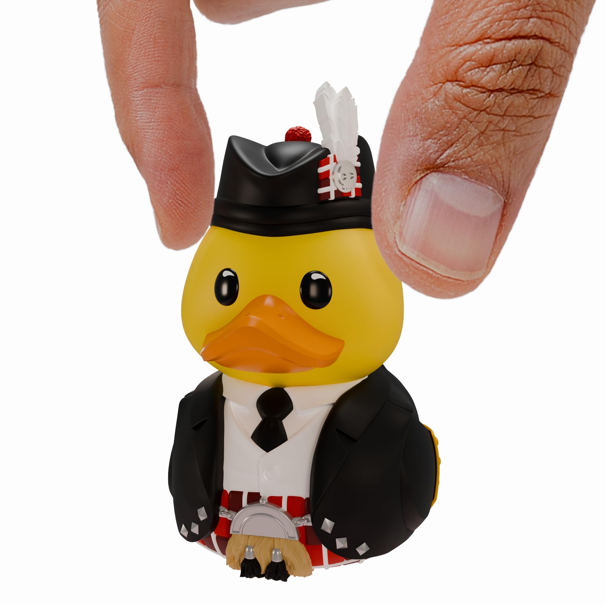 TUBBZ Mini Collectible Figure - Travel Scotland Cosplaying Rubber Duck | 5cm Vinyl