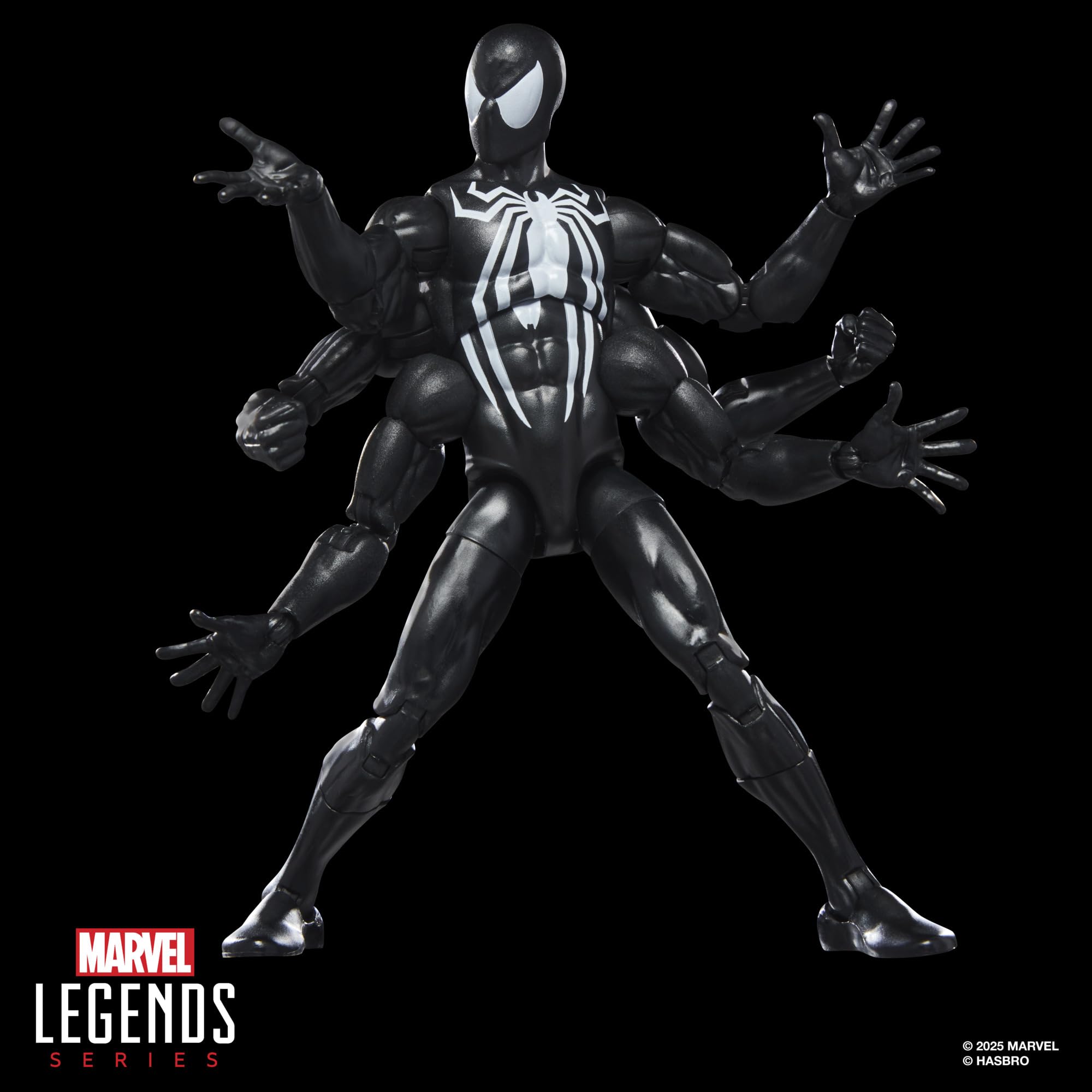 Hasbro Marvel Legends Dark Avengers Spider-Man Action Figure - 15 cm Scale | Ages 4+ | Includes 3 Accessories 5