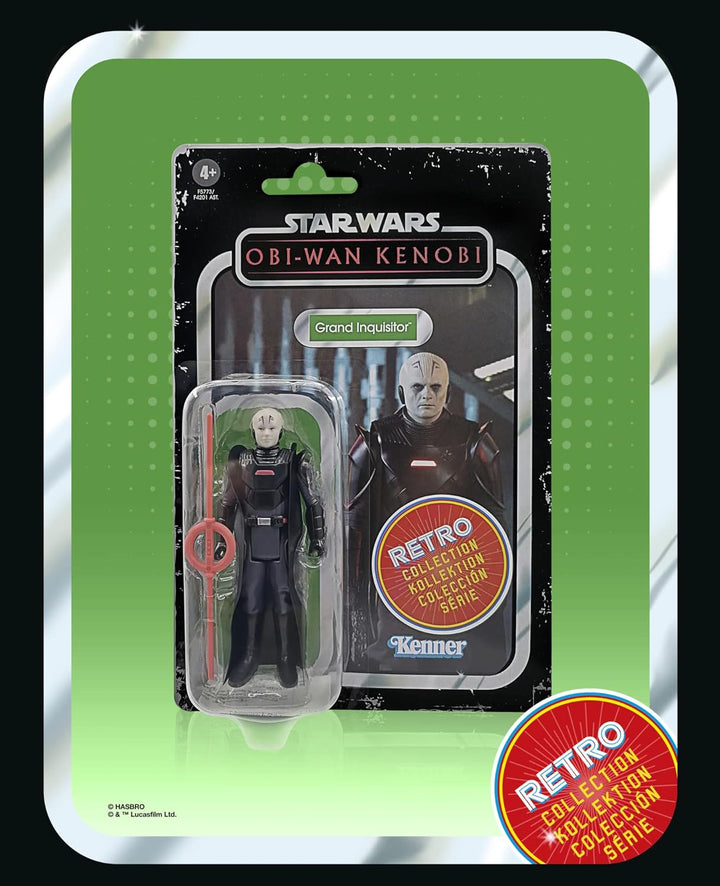 Hasbro Star Wars Retro Collection Grand Inquisitor Action Figure - 3.75-Inch Scale, Ages 4+