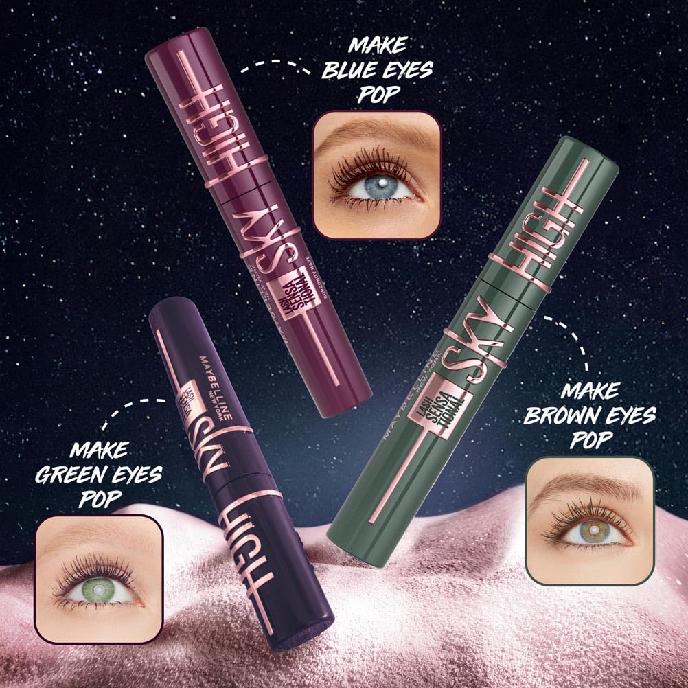 Maybelline Lash Sensational Sky High Volumising & Lengthening, Flake-Free F 5