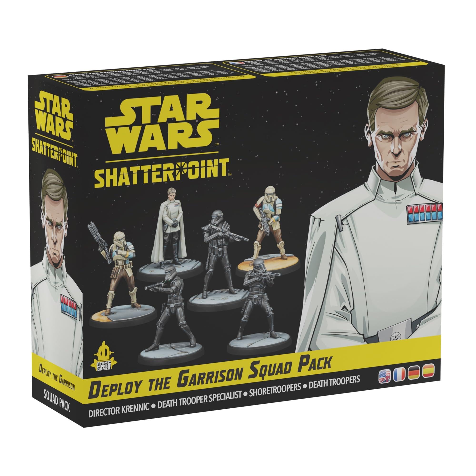 Atomic Mass Games Star Wars Shatterpoint Deploy the Garrison Squad Pack 1