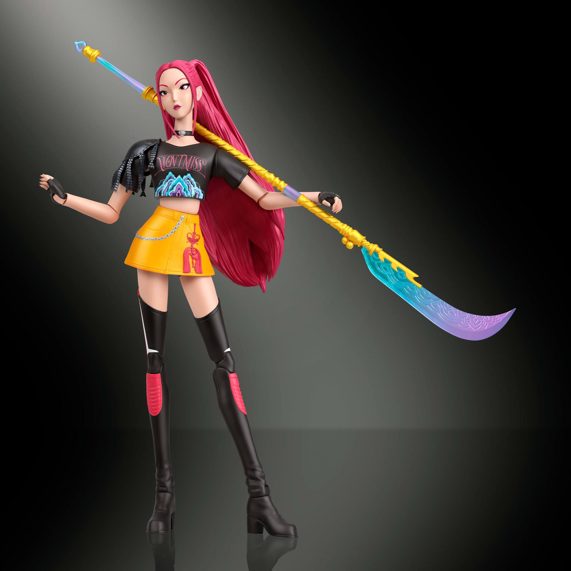 Mattel KPop Demon Hunters Mira Action Figure - 6-Inch Scale, 18 Points of Articulation, Ages 4+ 4