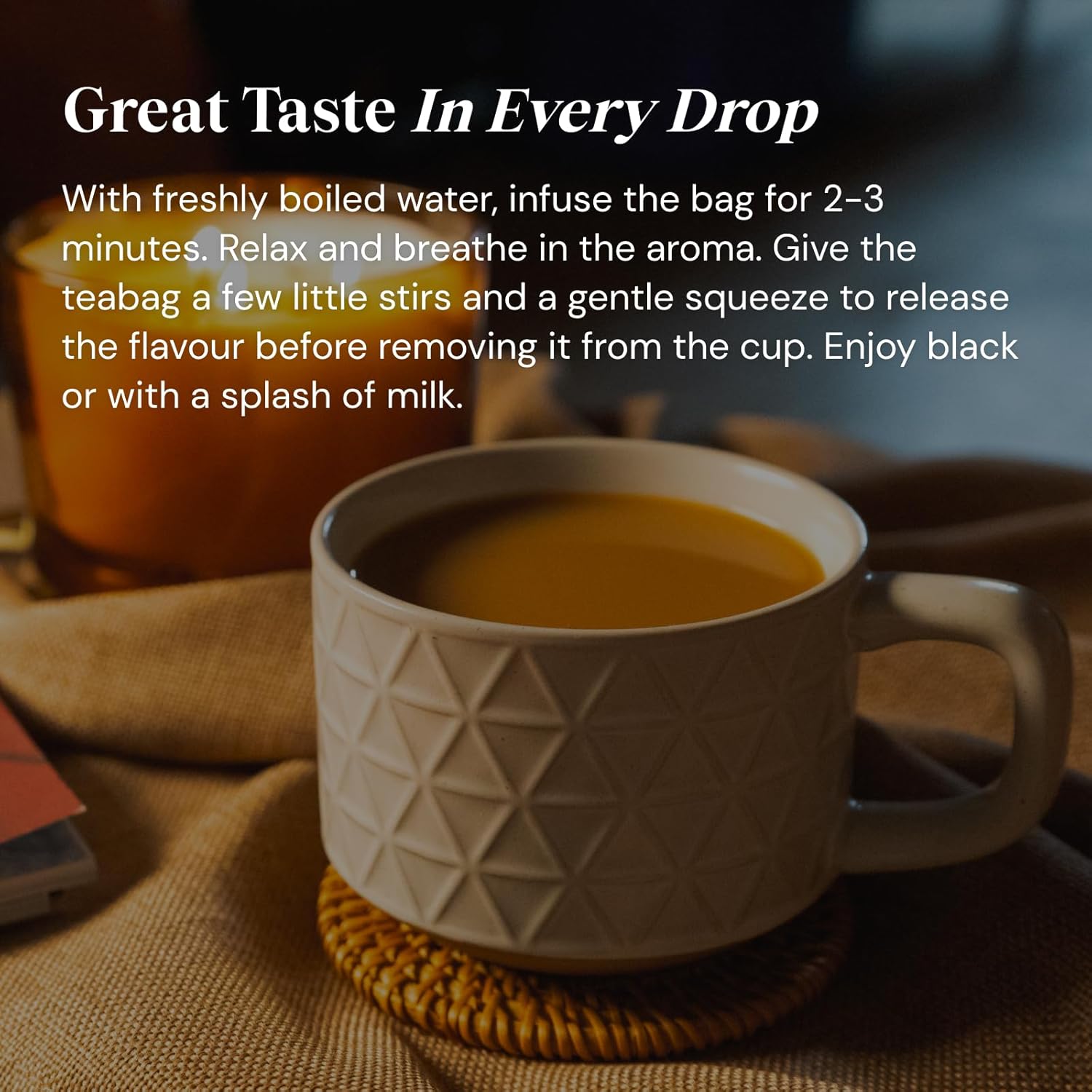 Twinings Decaf English Breakfast Tea | 40 Tea Bags | Golden & Full-Bodied 4