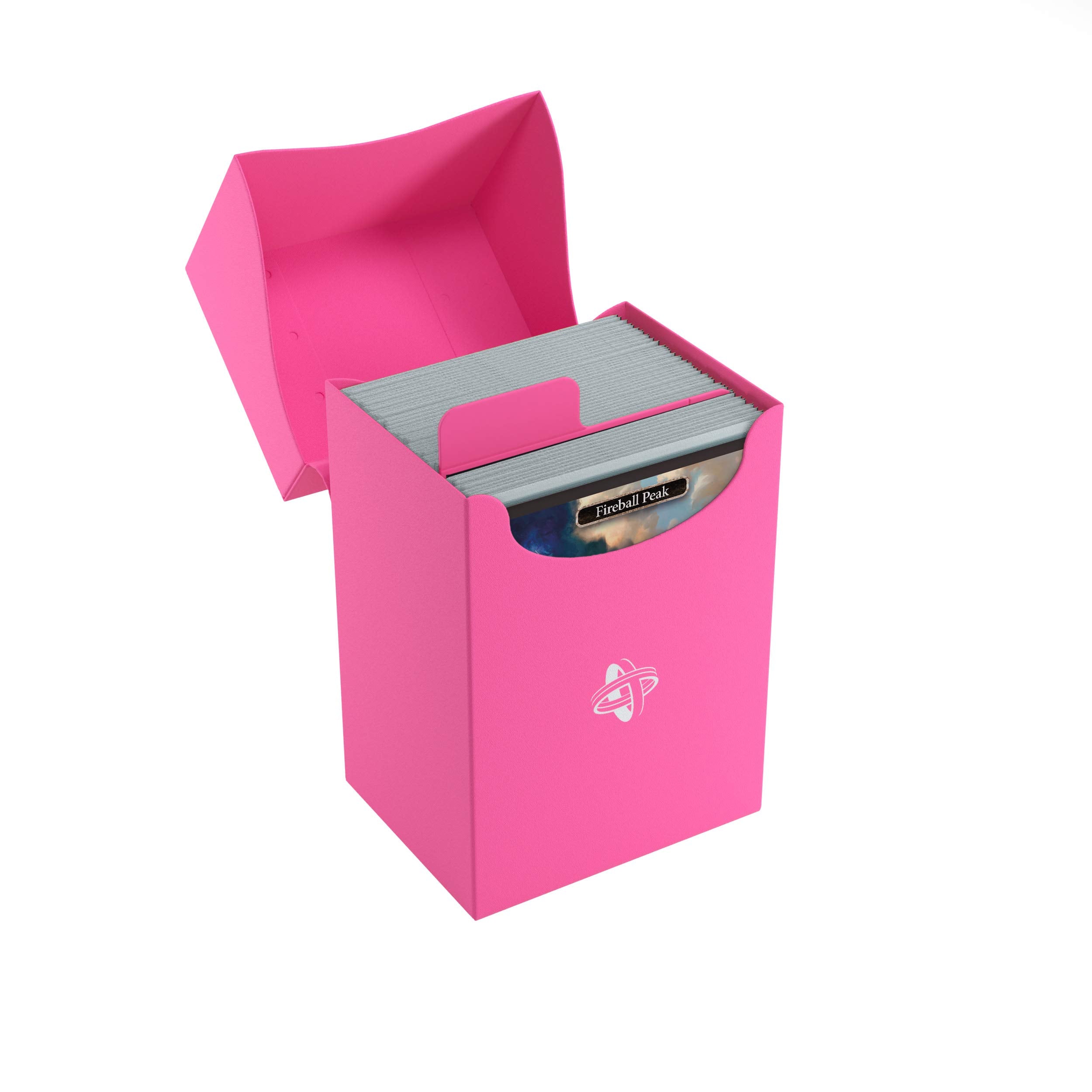 Gamegenic 80-Card Deck Holder for Magic Pokémon Yu-Gi-Oh - Pink TCG Storage Box 7