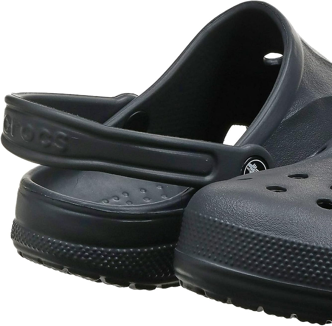 Crocs Unisex Baya Clogs - Lightweight, Durable, and Footwear in Graphite, Size 9 UK Men/10 UK Women