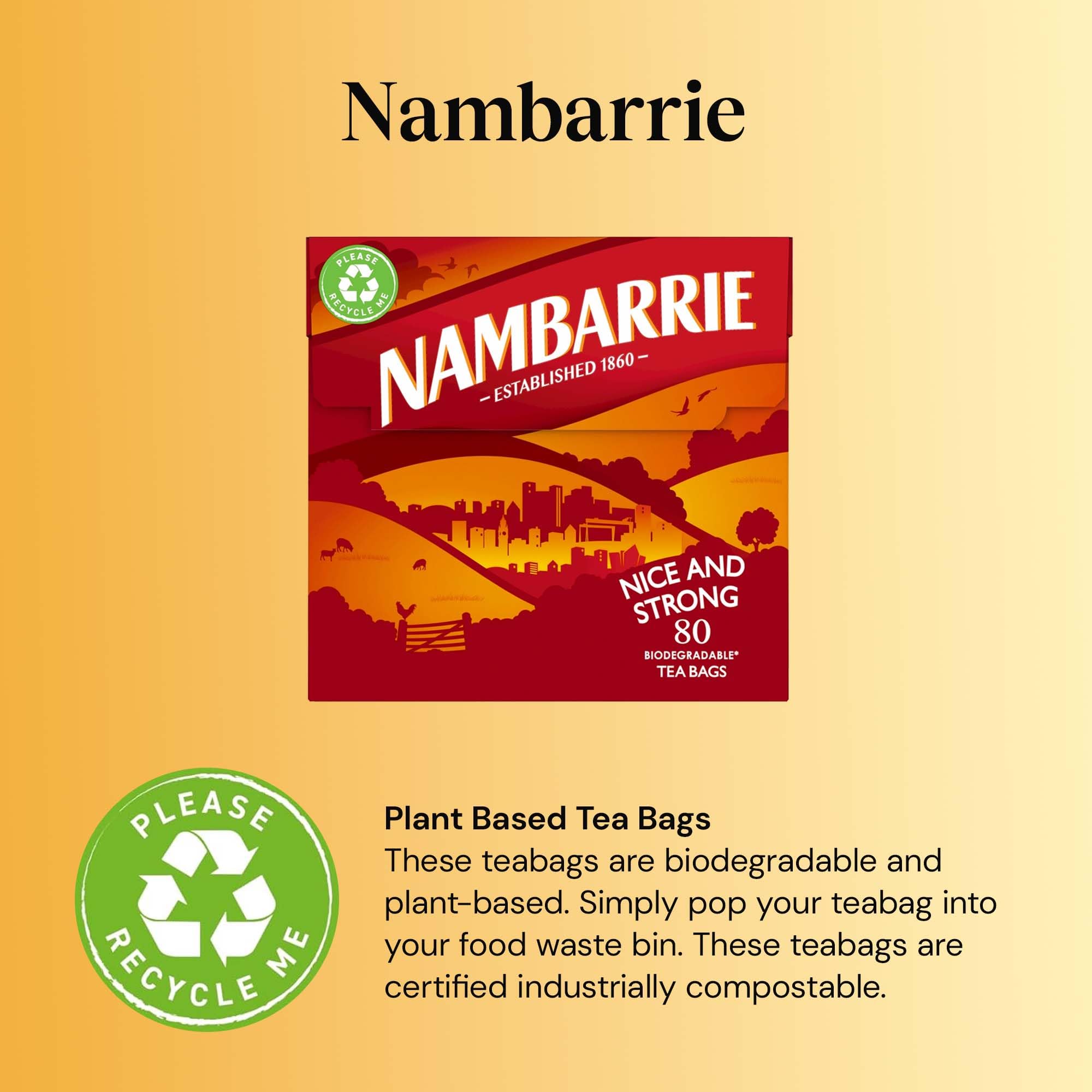 Twinings Nambarrie Strong Black Tea | Bold & Full of Flavour | 4 x 80 Tea Bags 4