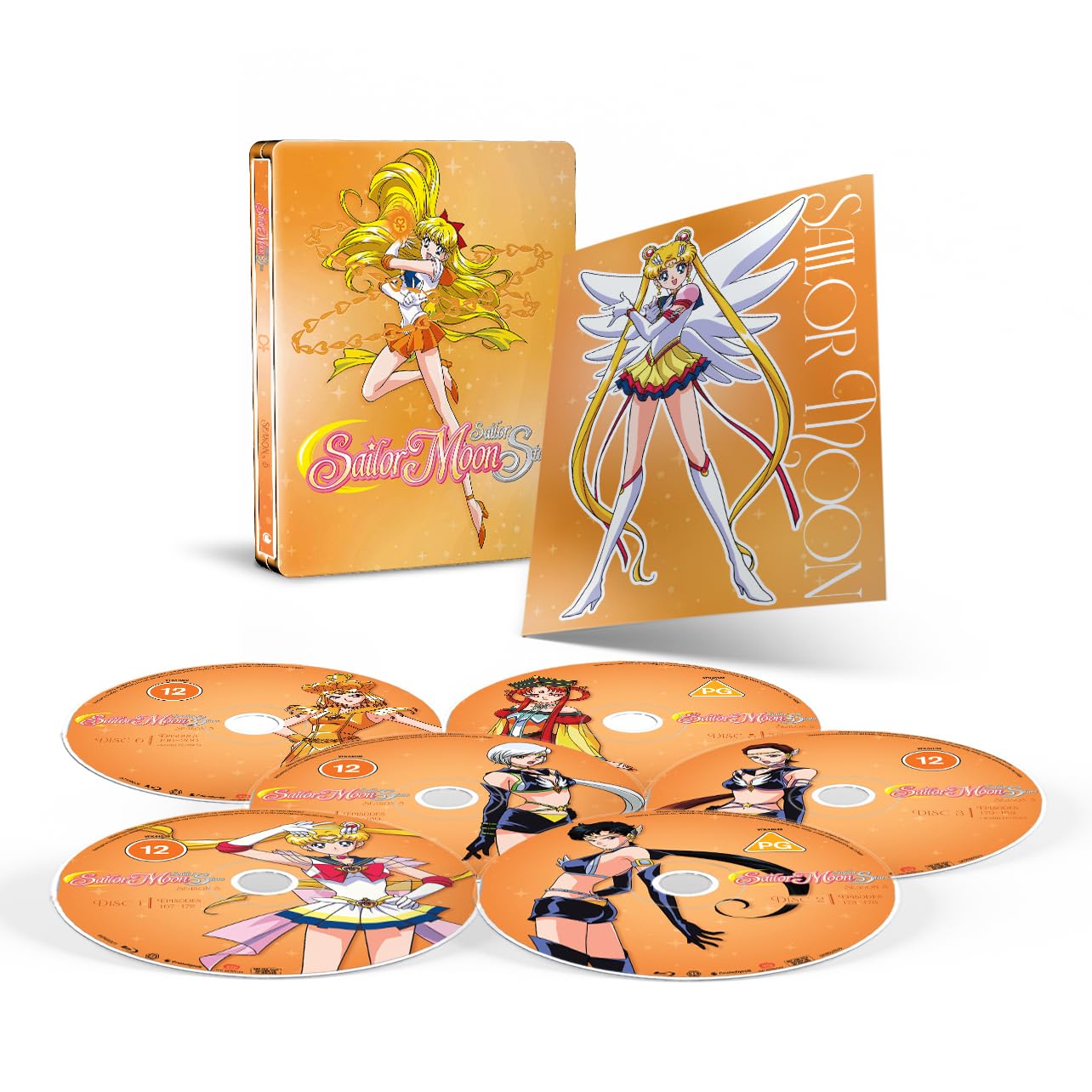 Sailor Moon Season 5 Limited Edition SteelBook [Blu-ray]