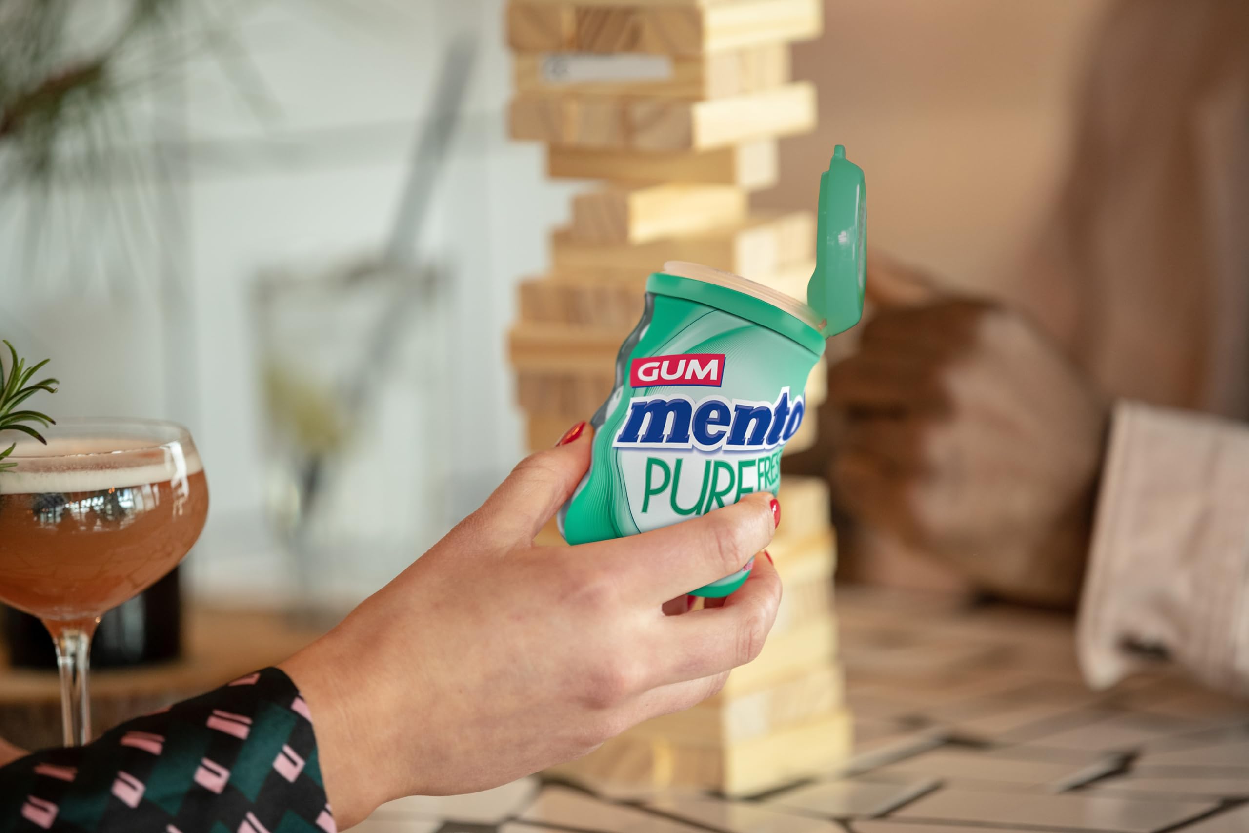 Mentos Pure Fresh Tropical Chewing Gum – Sugar-Free, Gluten-Free, 35 Pieces 5