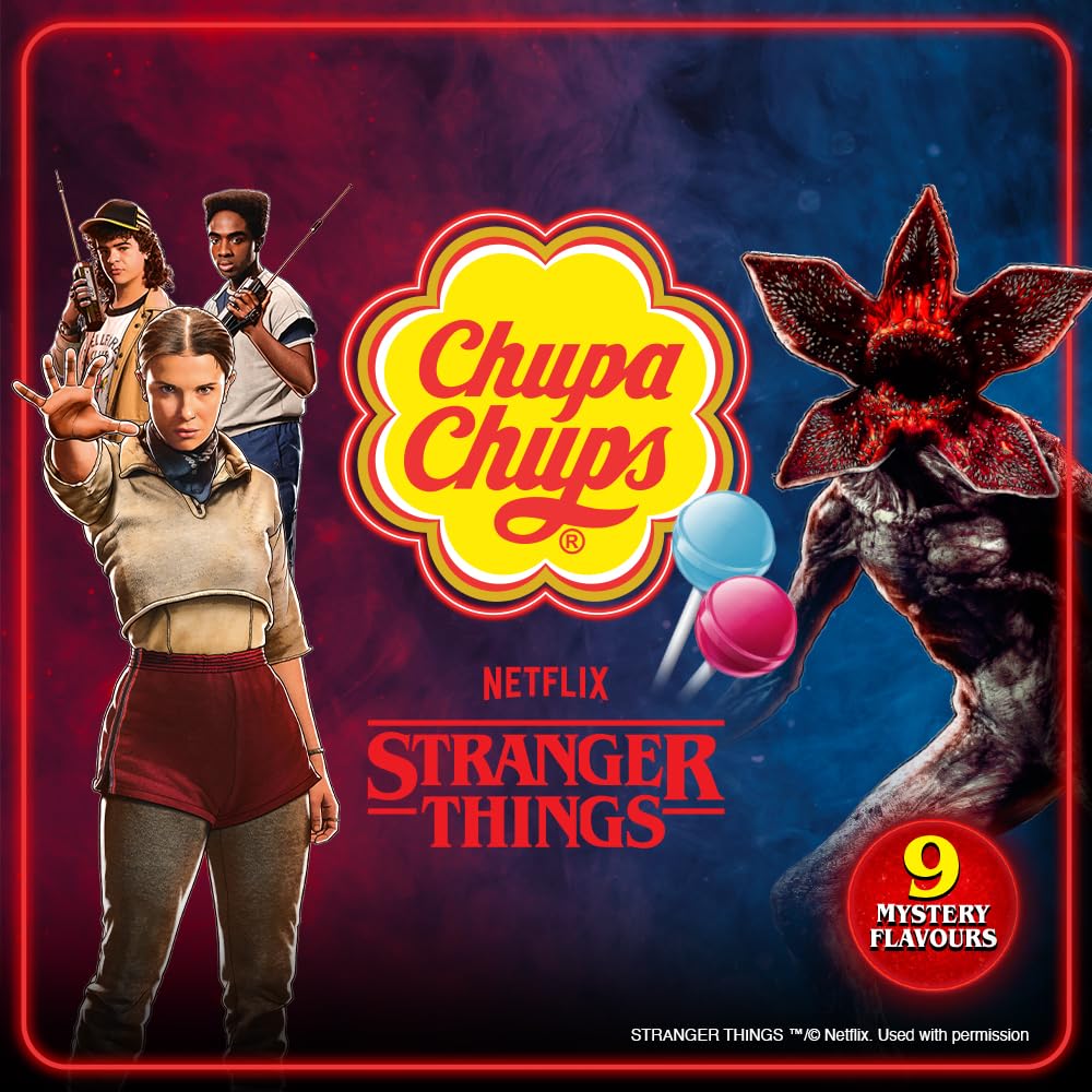 Chupa Chups Stranger Things - Right Side Up Limited Edition Lollipop 3