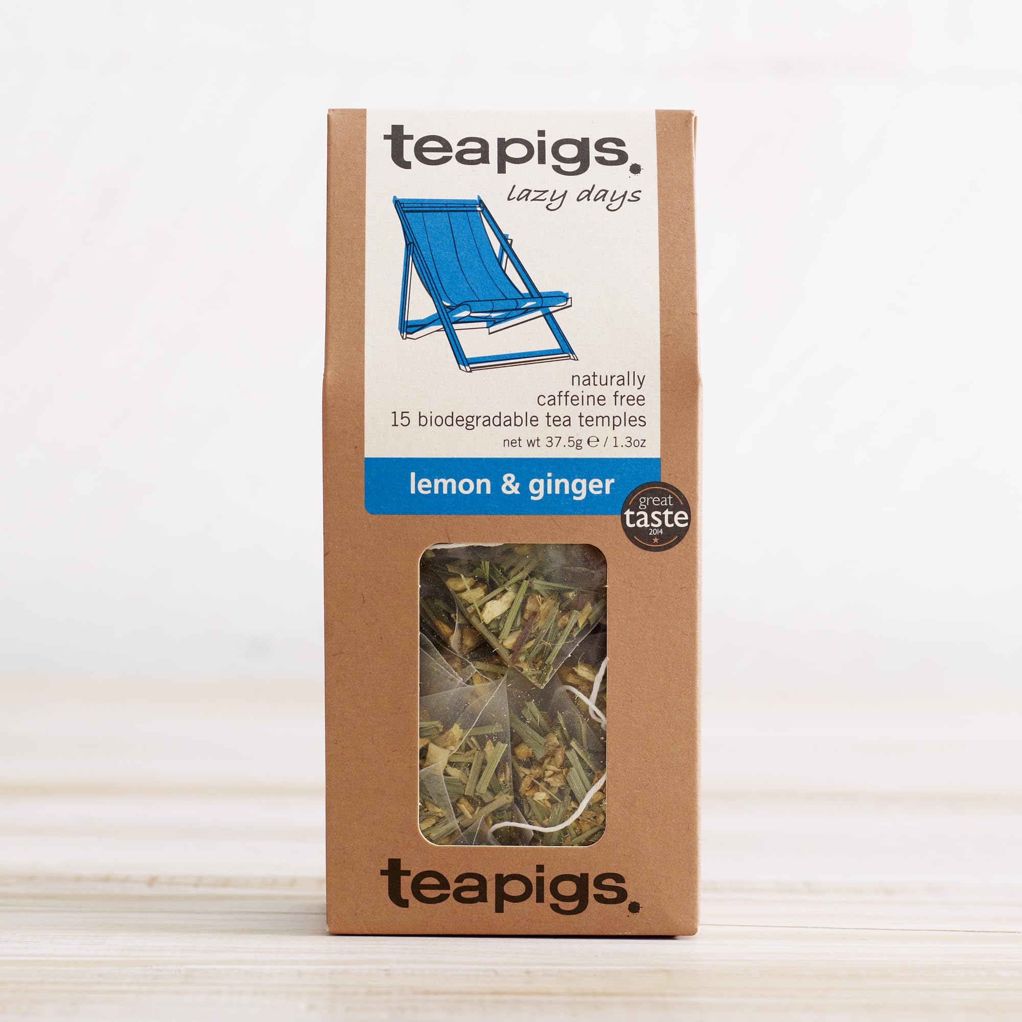 teapigs - Lemon and Ginger Tea Bags 15 x 37.5g 6