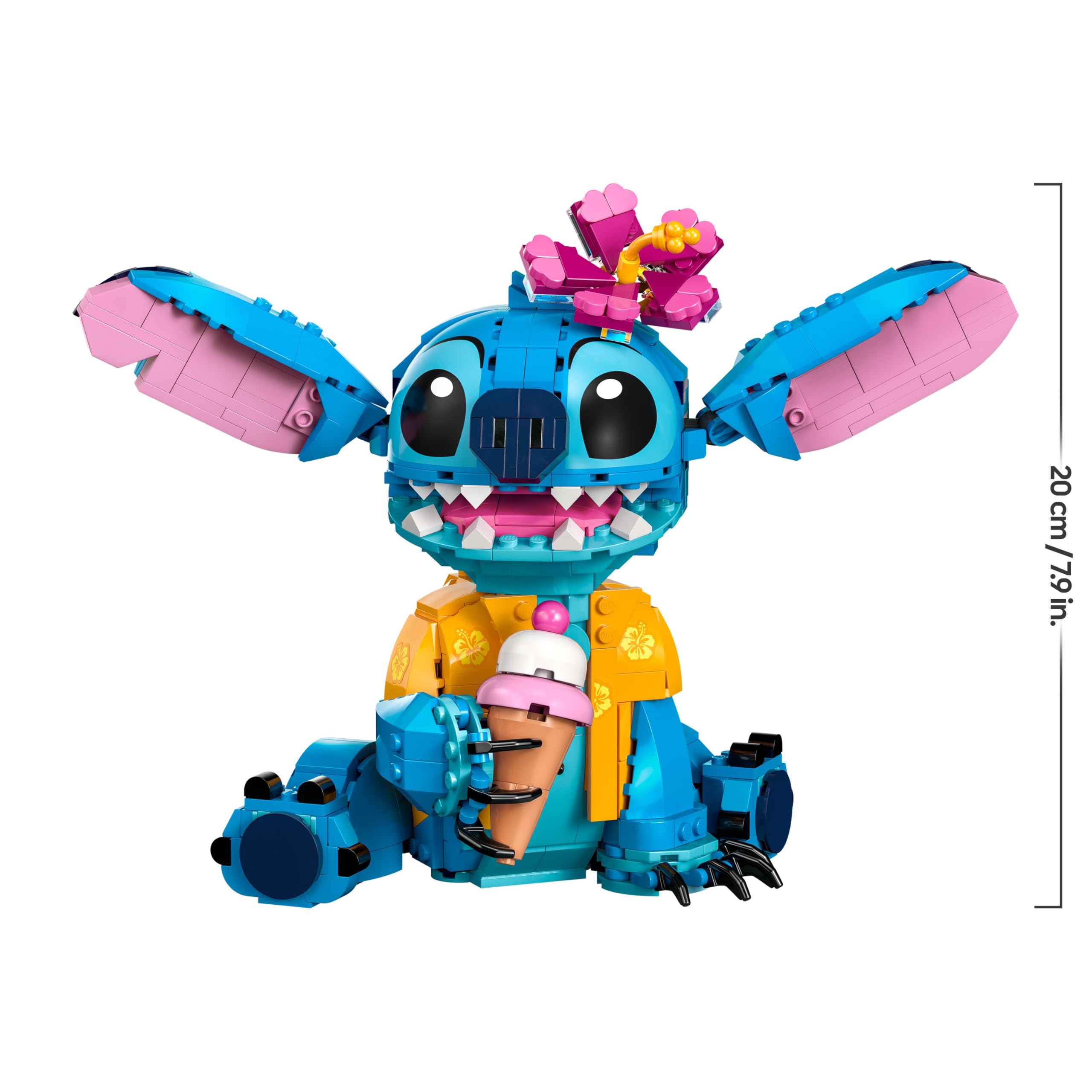 LEGO Disney 43249 Stitch Building Set - Movable Ears & Head | Ages 9+ 8