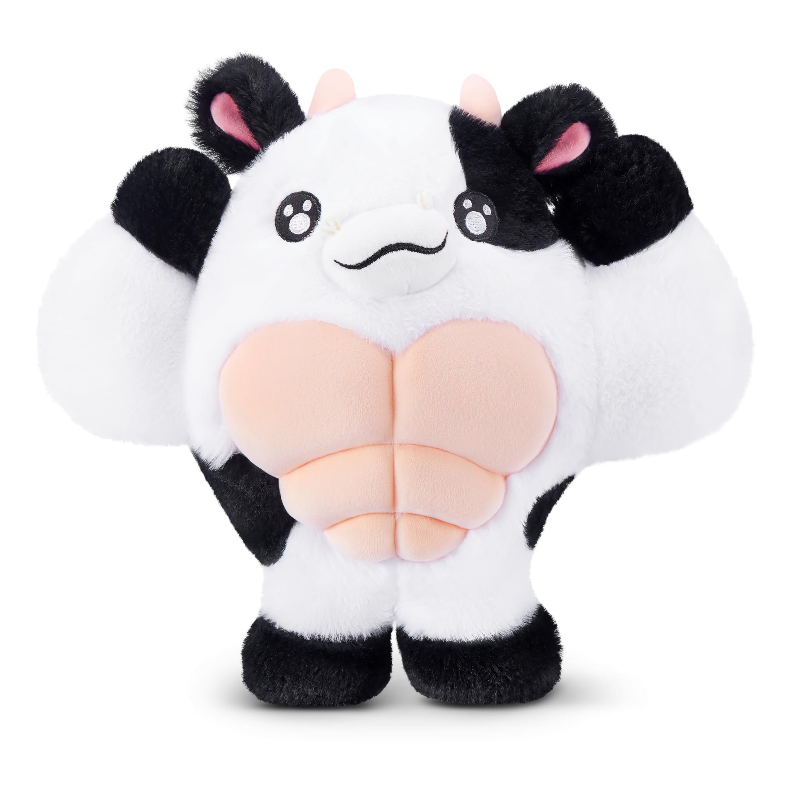 BUFFYS Cow Soft Doll - 8 Inch Plush | Collectible | Ages 3+