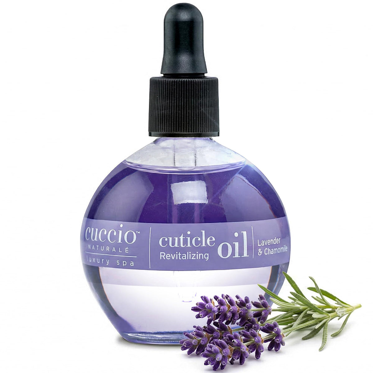 Cuccio Naturale Cuticle Oil - Lavender & Chamomile Scent, Hydrating & Redness Removal | 68 ml