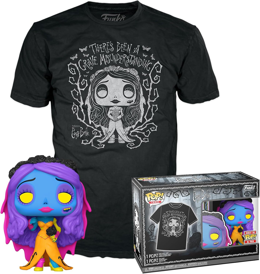 Funko Pop! & Tee Tim Burton's Corpse Bride - Emily Vinyl Figure & T-Shirt Combo (72699)