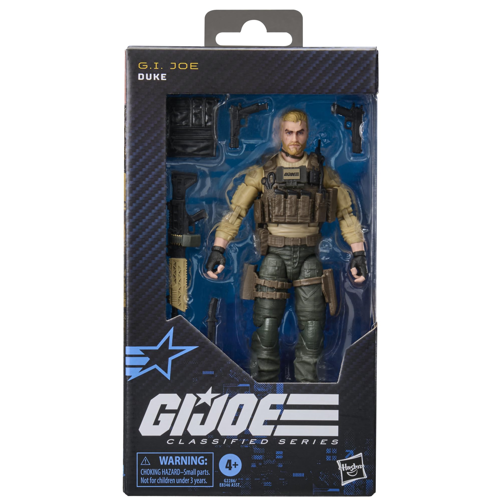 G.I. JOE Classified Series #208 Duke Action Figure - 15 cm Scale, 6 Accessories, Ages 4+ 2