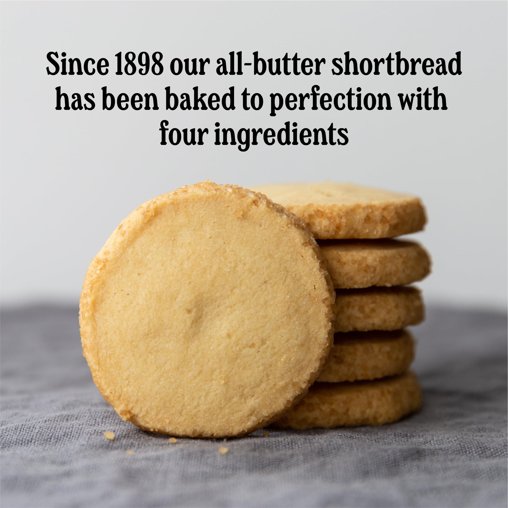 Walkers Shortbread Almond Rounds, Traditional Pure Butter Scottish Recipe, 150g 3