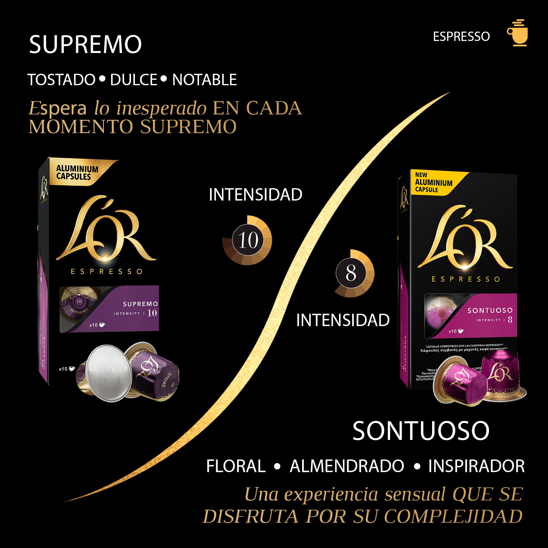 L'OR Favourites Assortment - Nespresso Compatible Coffee Pods (Pack of 80) 11