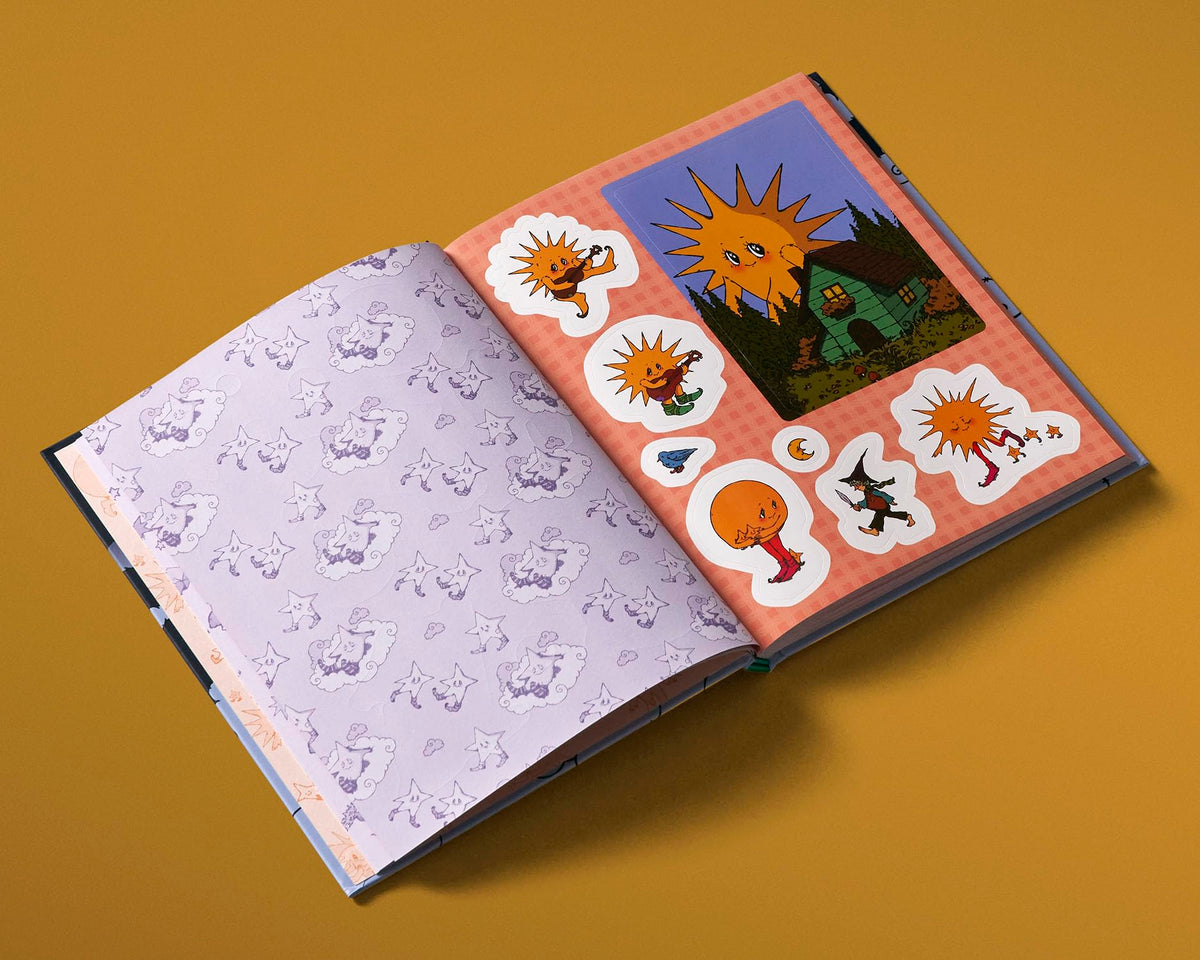 Autumnalwood Sticker Book - Whimsical Woodland Creatures | 600+ Stickers | Hardcover